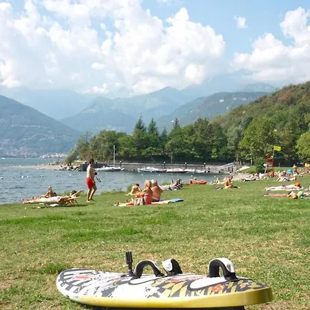 Paradiso - Sole Garten-ferienwohnung Mit Pool * Sueglio